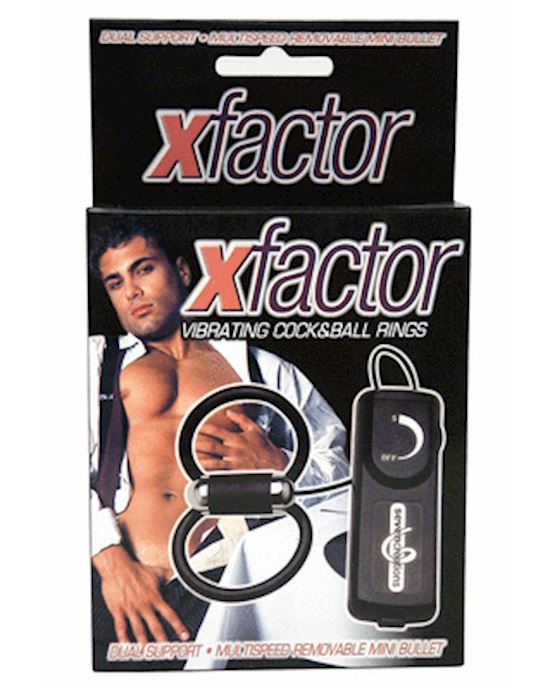 Xfactor Vibrating Cock And Ball
